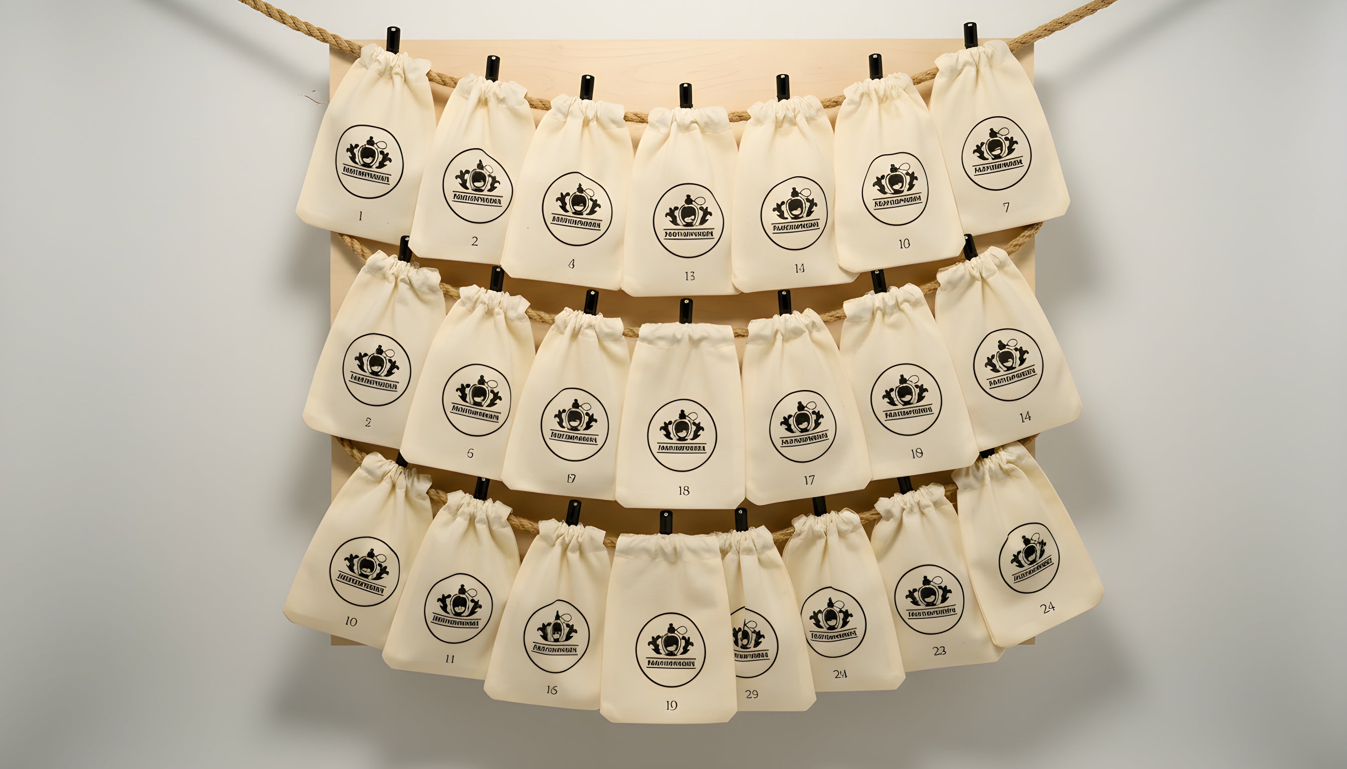 Adventskalender-Säckchen (24er Set)